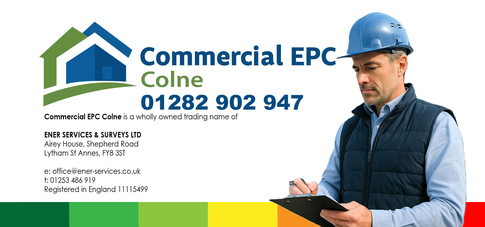 Commercial EPC Colne Footer